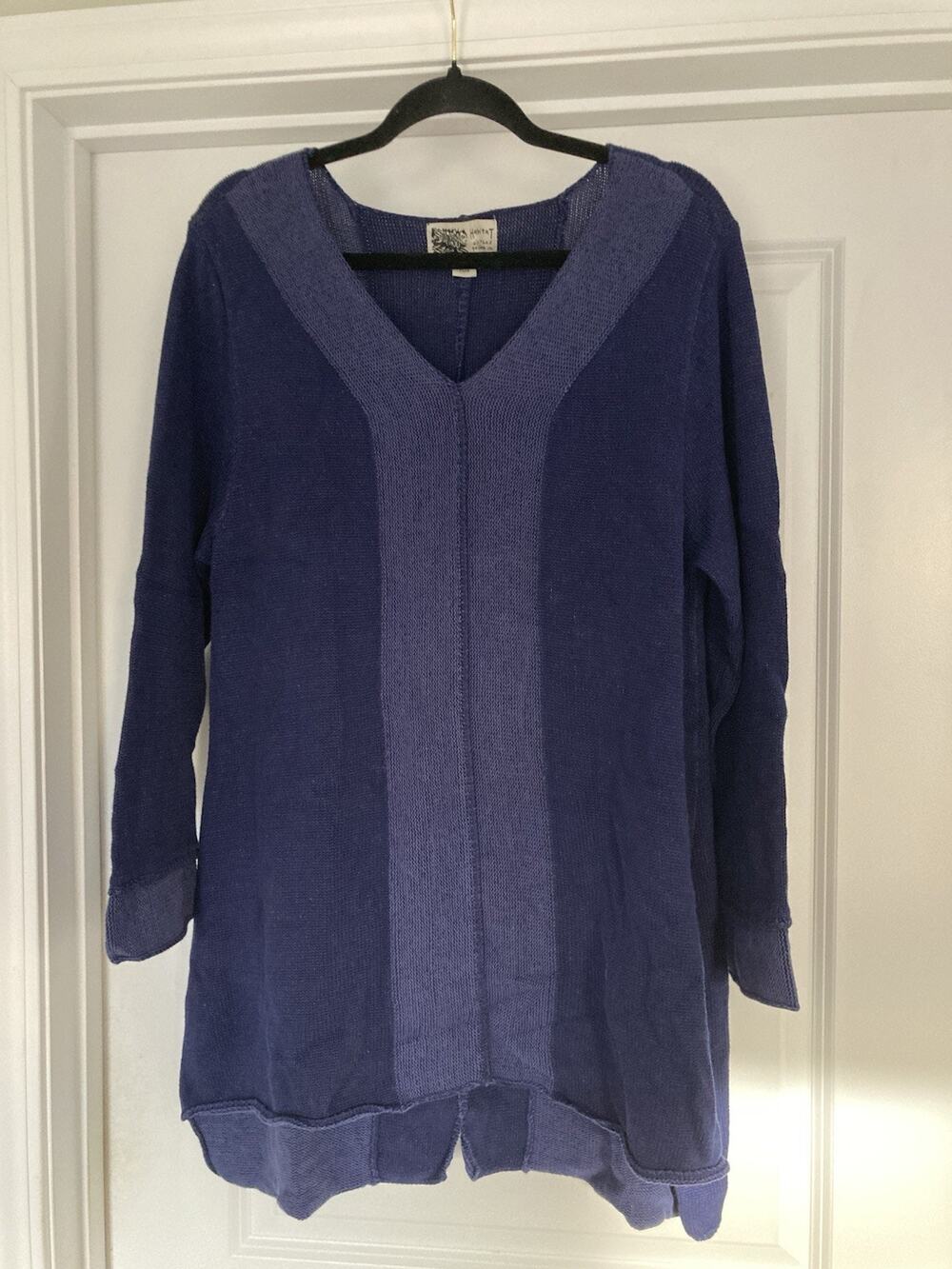 Habitat Clothes To Live In Women’s Tunic Sweater Size Large Lagenlook Cotton